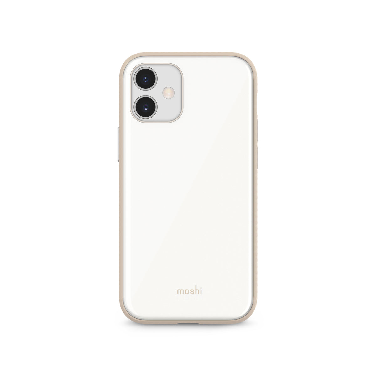 MOSHI iPhone 12 Mini - iGlaze Case - Pearl White