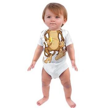 JUST ADD A KID Romper One-Piece Monkey Body - up to 12 Months