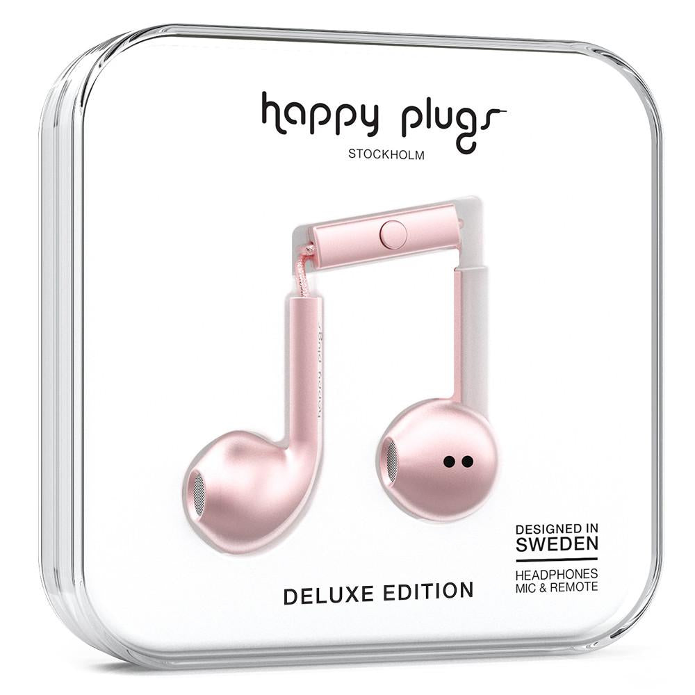 [OPEN BOX] HAPPY PLUGS Premium Earbud Plus  Pink Gold