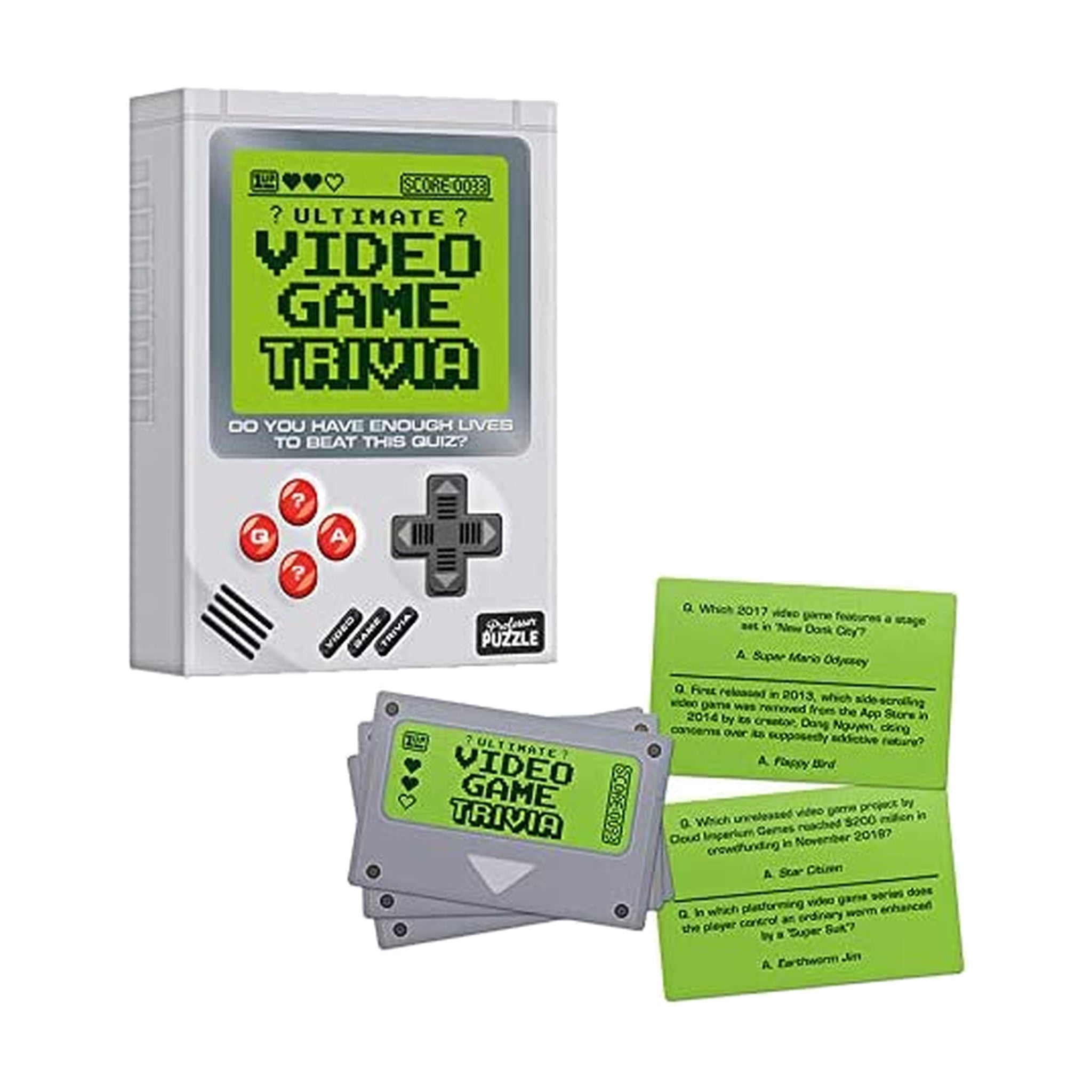 Professor Puzzle Video Game Trivia In a Retro