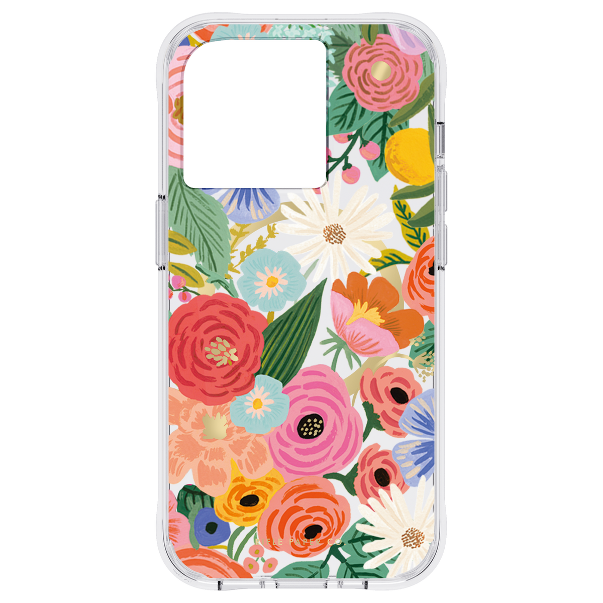 RIFLE PAPER CO. iPhone 14 Pro - Garden Party Blush with Magsafe - Clear