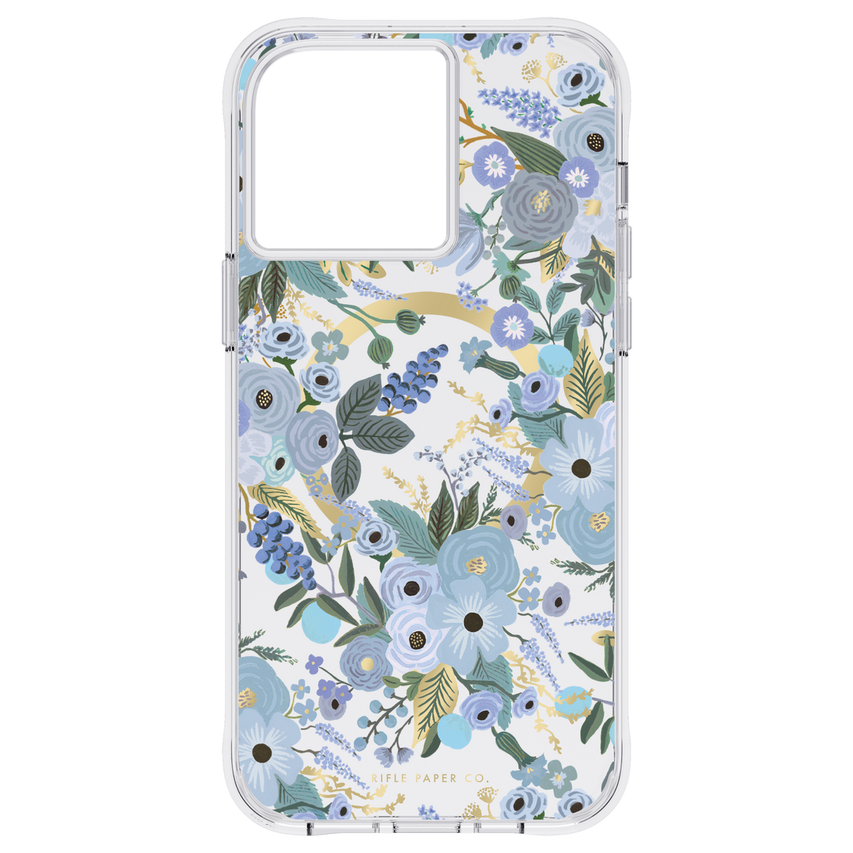 [OPEN BOX] RIFLE PAPER CO. iPhone 14 Pro Max - Garden Party Blue with Magsafe - Clear