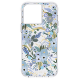 RIFLE PAPER CO. iPhone 14 Pro Max - Garden Party Blue with Magsafe - Clear