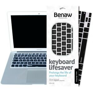 [علبة مفتوحة] لوحة مفاتيح BENAW Lifesaver لأجهزة ماك بوك إير 11/13 و برو 13/13R/15/15R (فرنسية)