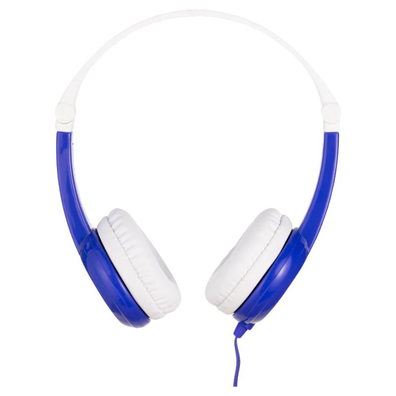 [OPEN BOX] BUDDYPHONES Connect On-Ear Wired Headphones - Blue