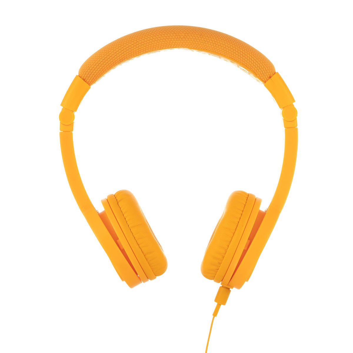 BUDDYPHONES Explore Plus Foldable Headphones with Mic - Sun Yellow
